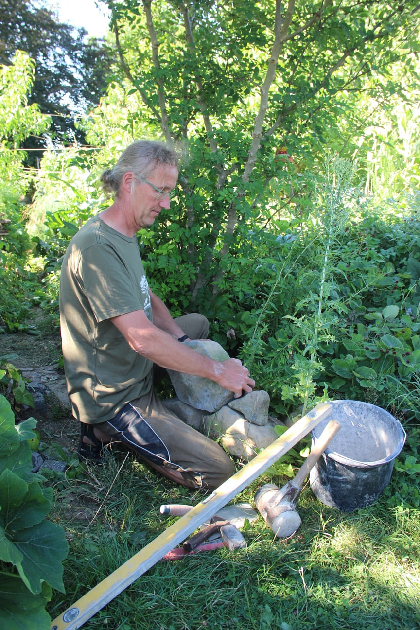 Torsten Kuss bei der Arbeit