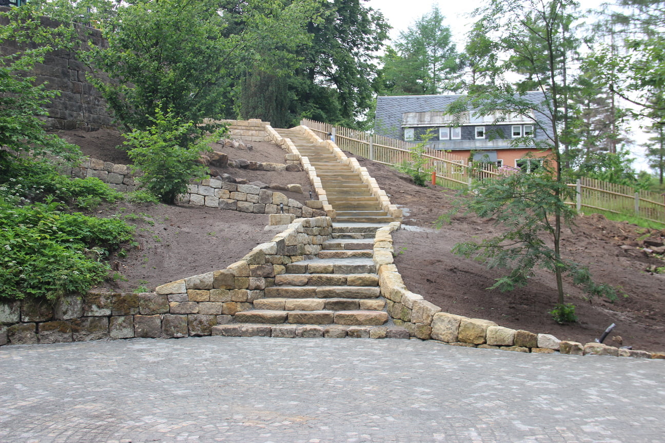 Treppenanlage